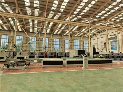 PVX oynani payvandlash va burchakni tozalash liniyasi